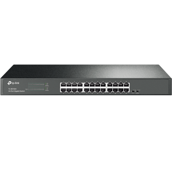 Switch TP-Link 24-Port Gigabit 10/100/1000 Mbps 1U Rackmount