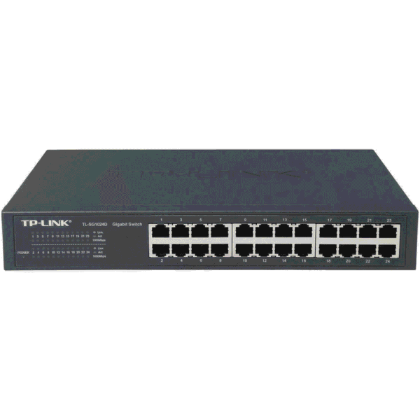 Switch TP-Link 24-Port Gigabit 10/100/1000 Mbps Desktop/Rackmount