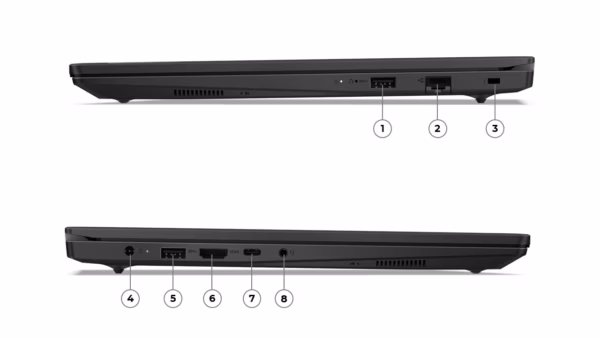 Laptop Lenovo V15 G5 IRL, Intel Core i7-13620H, 15.6" FHD, 16GB RAM, 512GB SSD, Intel UHD Graphics, i zi